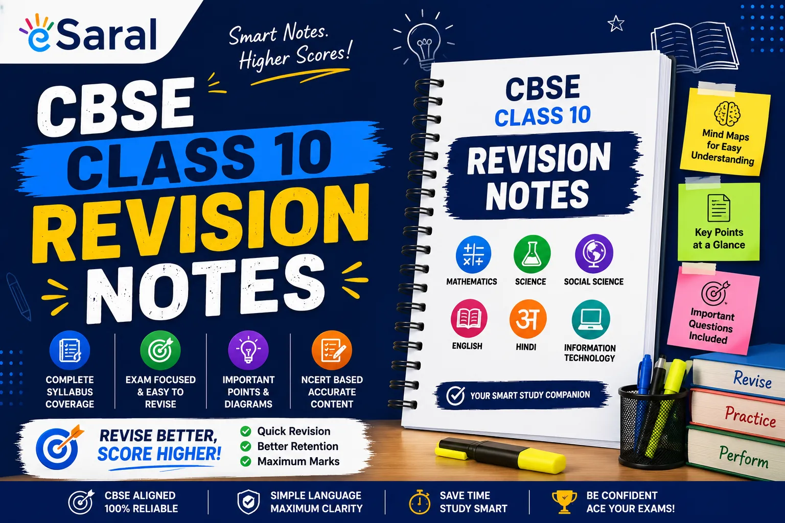 CBSE Class 10 Revision Notes  - PDF Download